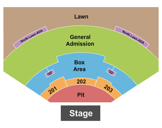 Utah First Credit Union Amphitheatre USANA Amphitheatre Seating Chart